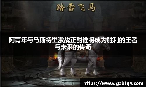 阿青年与马斯特里激战正酣谁将成为胜利的王者与未来的传奇