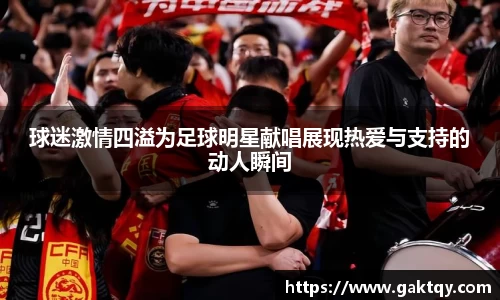球迷激情四溢为足球明星献唱展现热爱与支持的动人瞬间